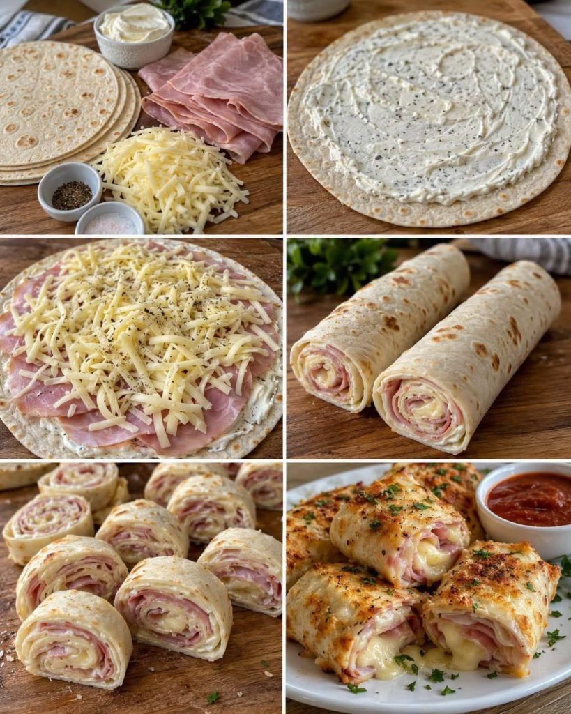 🔥PANINI TORTILLA AL PROSCIUTTO UND FORMAGGIO – COÌ SEMPLICI UND DELIZIOSI!🧀🌯